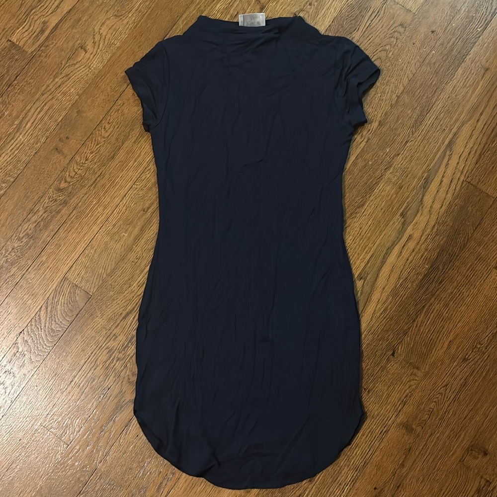 Black Bead Casual Dress, Excellent Condition! Women’s Large, Double Layer